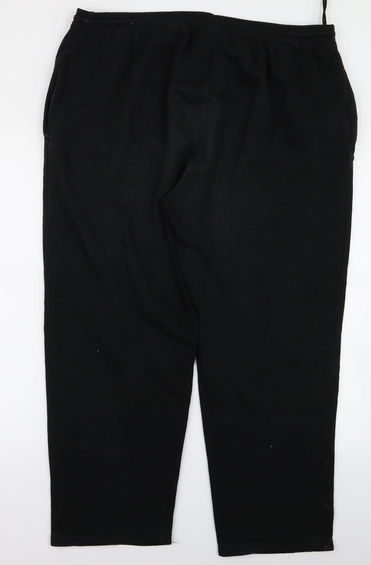 Preworn Mens Black   Trousers  Size L L23 in