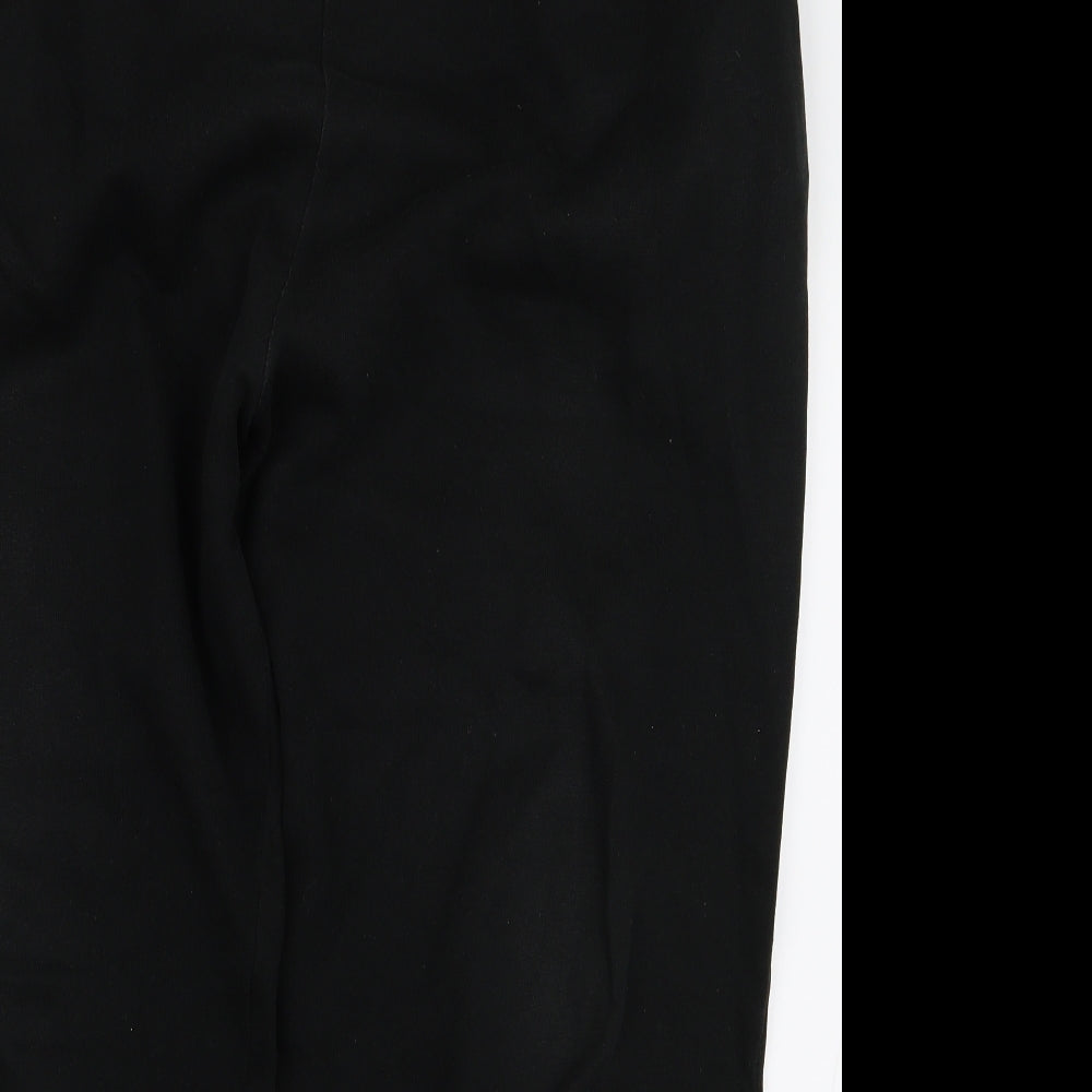 Preworn Mens Black   Trousers  Size L L23 in