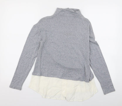 New Look Womens Grey   Pullover Jumper Size 12