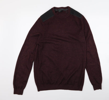 New Look Mens Red   Pullover Jumper Size S