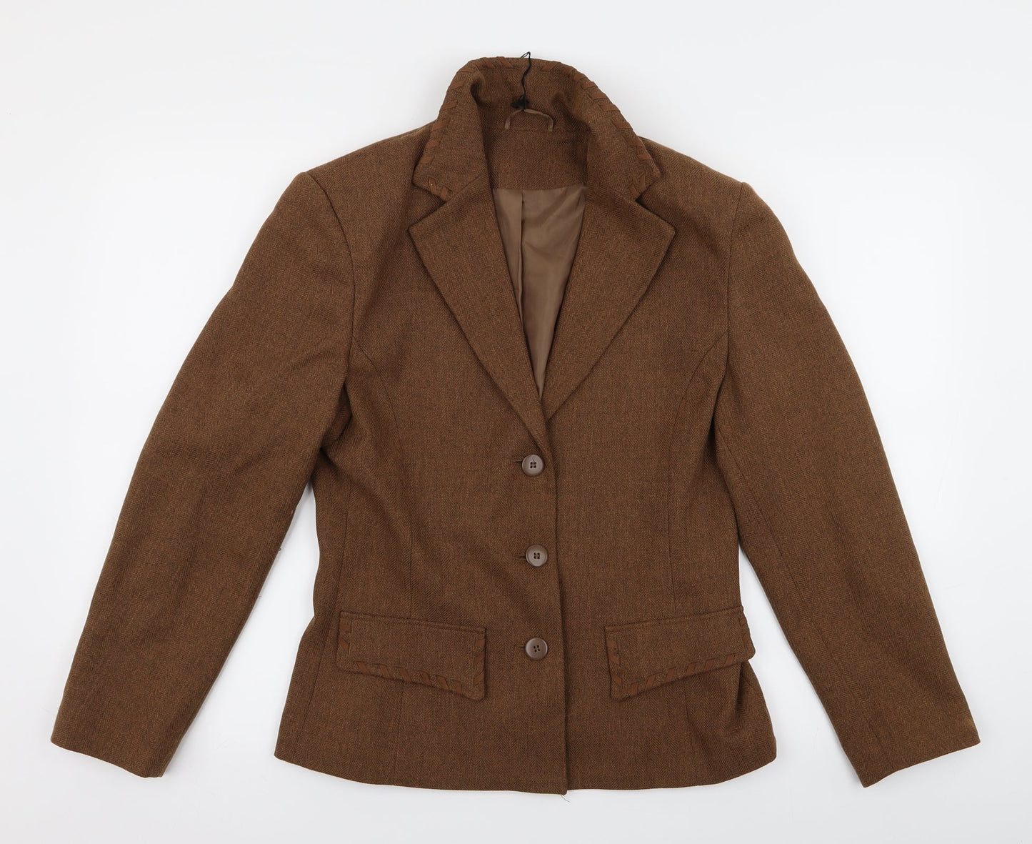 Womens UK Size M Preworn Brown Jacket