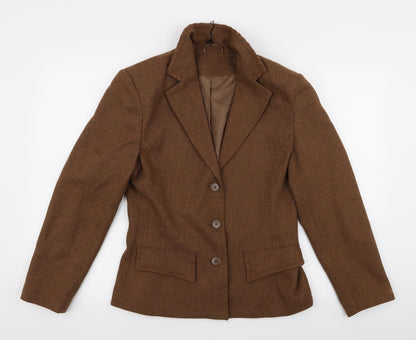 Womens UK Size M Preworn Brown Jacket