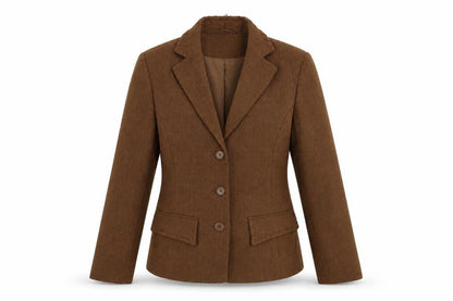 Womens UK Size M Preworn Brown Jacket