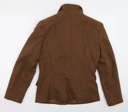 Womens UK Size M Preworn Brown Jacket