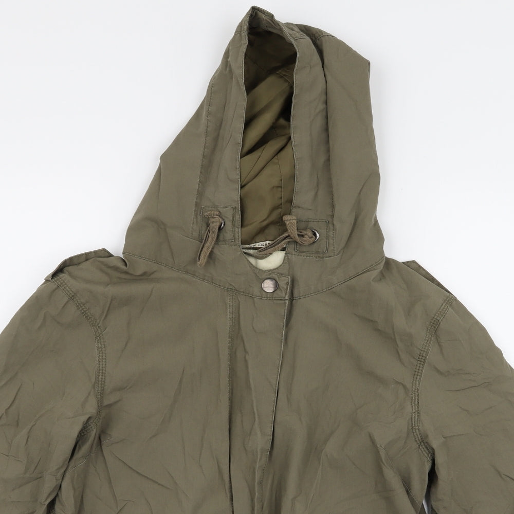 Womens UK Size L Crafted Green Jacket