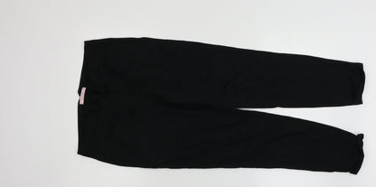 Yagmour Womens Black   Capri Trousers Size 10 L30 in