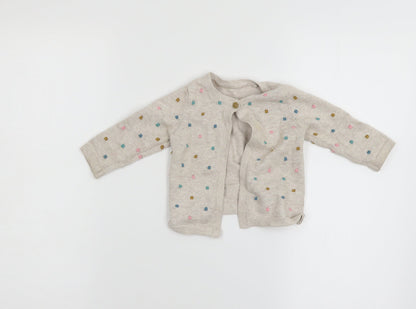 TU Baby Beige   Cardigan Jumper Size 3-6 Months