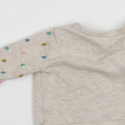 TU Baby Beige   Cardigan Jumper Size 3-6 Months