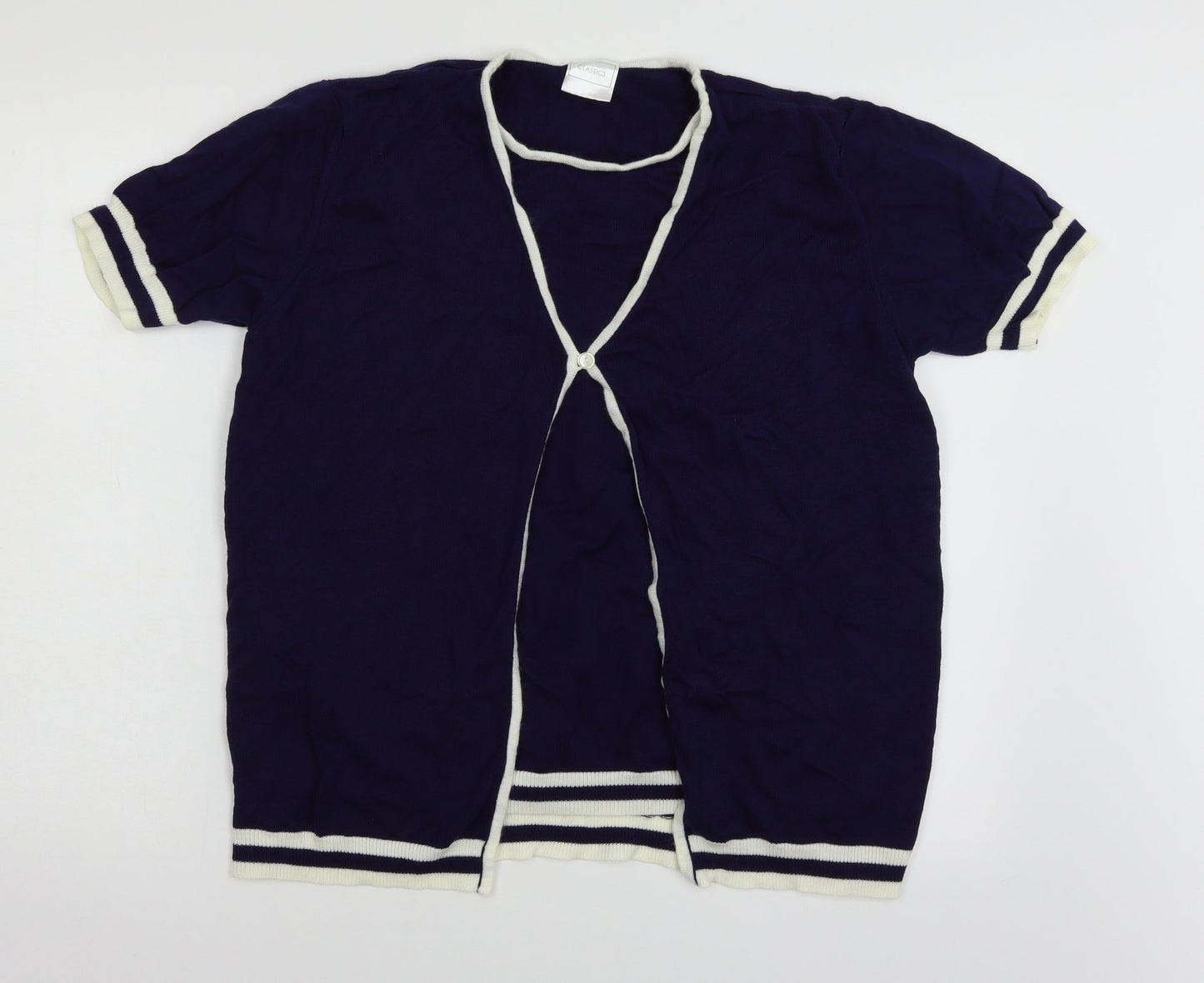 Classics Womens Blue   Pullover Jumper Size 14