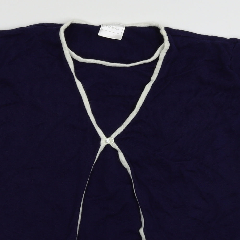 Classics Womens Blue   Pullover Jumper Size 14