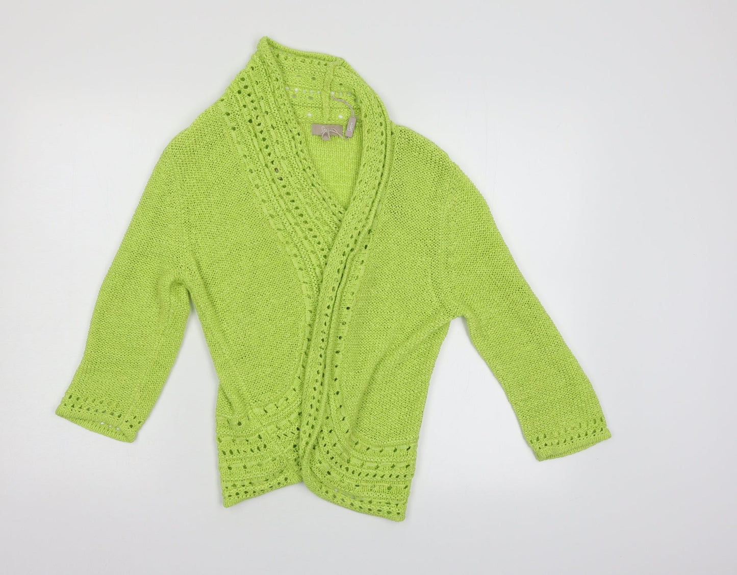 Soon Womens Green   Cardigan Jumper Size 14
