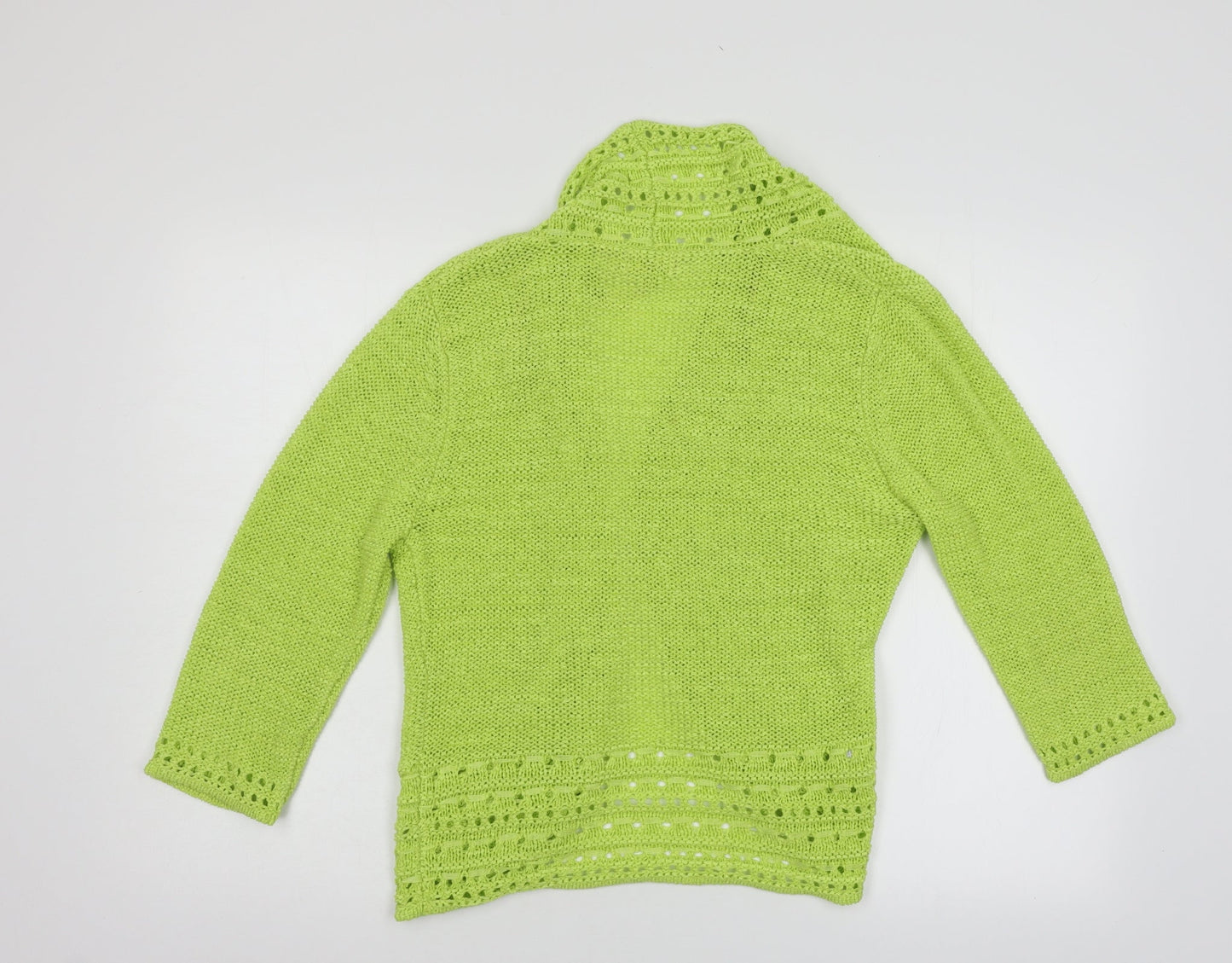 Soon Womens Green   Cardigan Jumper Size 14