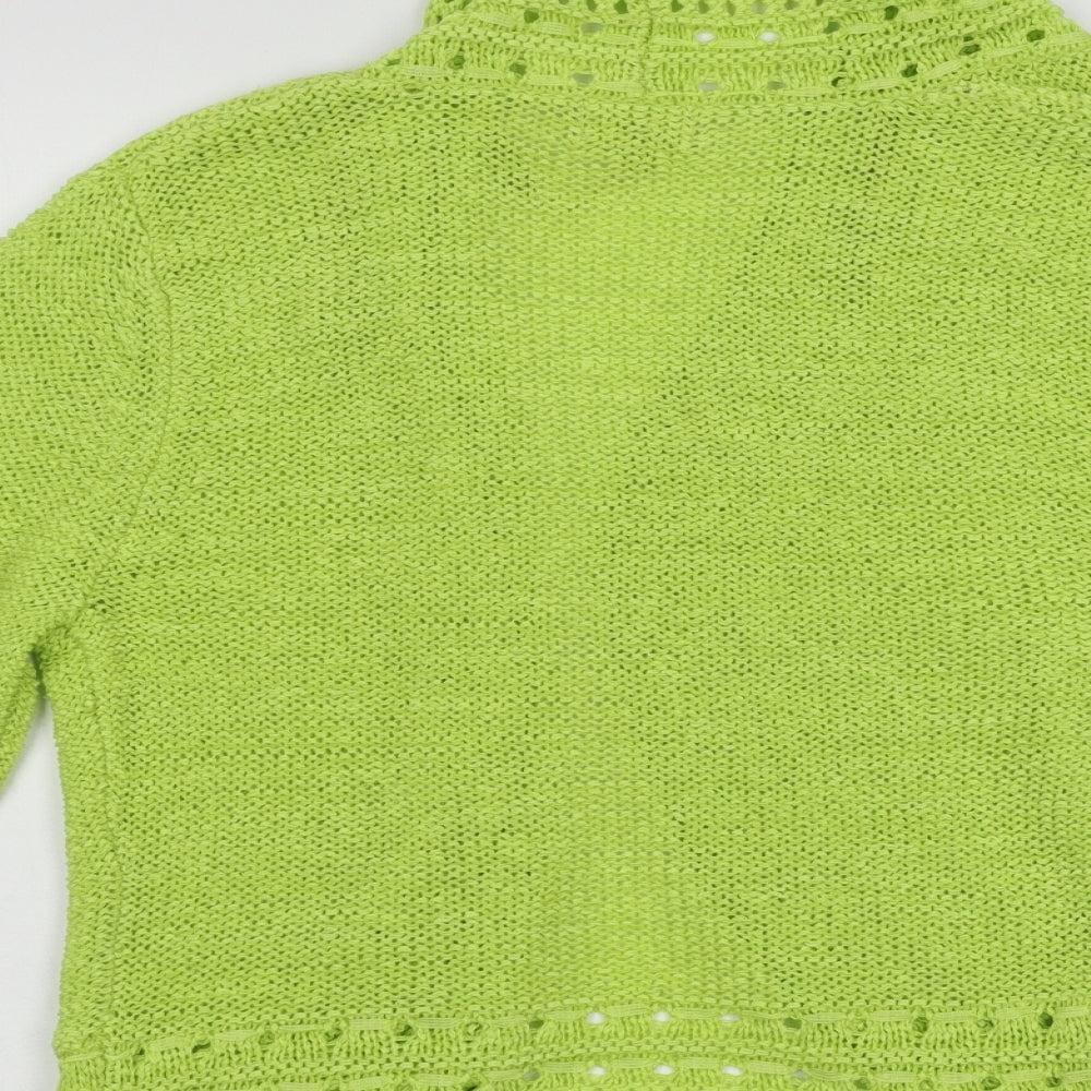 Soon Womens Green   Cardigan Jumper Size 14