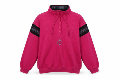 Para Womens Pink   Pullover Sweatshirt Size L