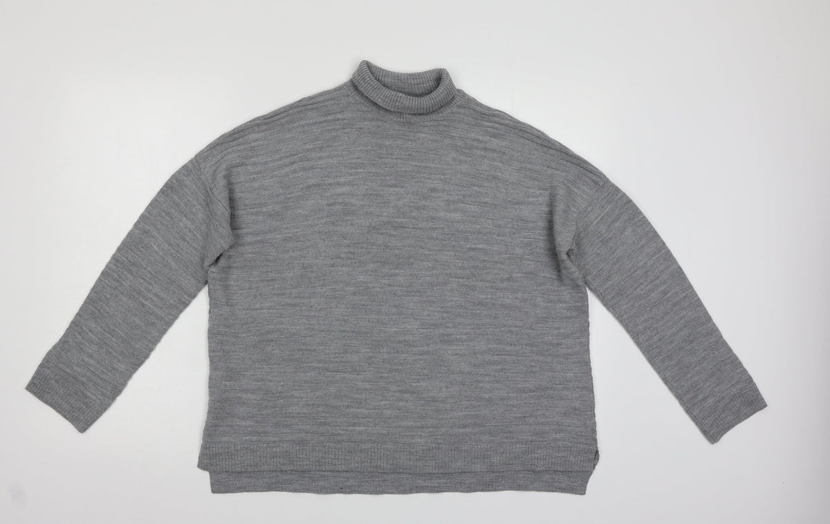Peacocks Womens Grey   Pullover Jumper Size 10