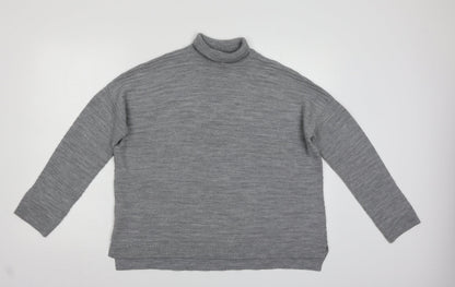 Peacocks Womens Grey   Pullover Jumper Size 10