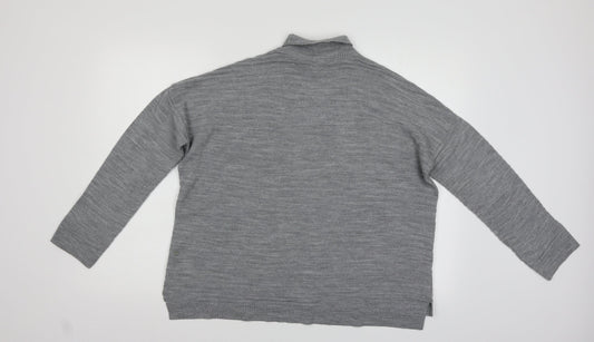 Peacocs Womens Grey   Pullover Jumper Size 10