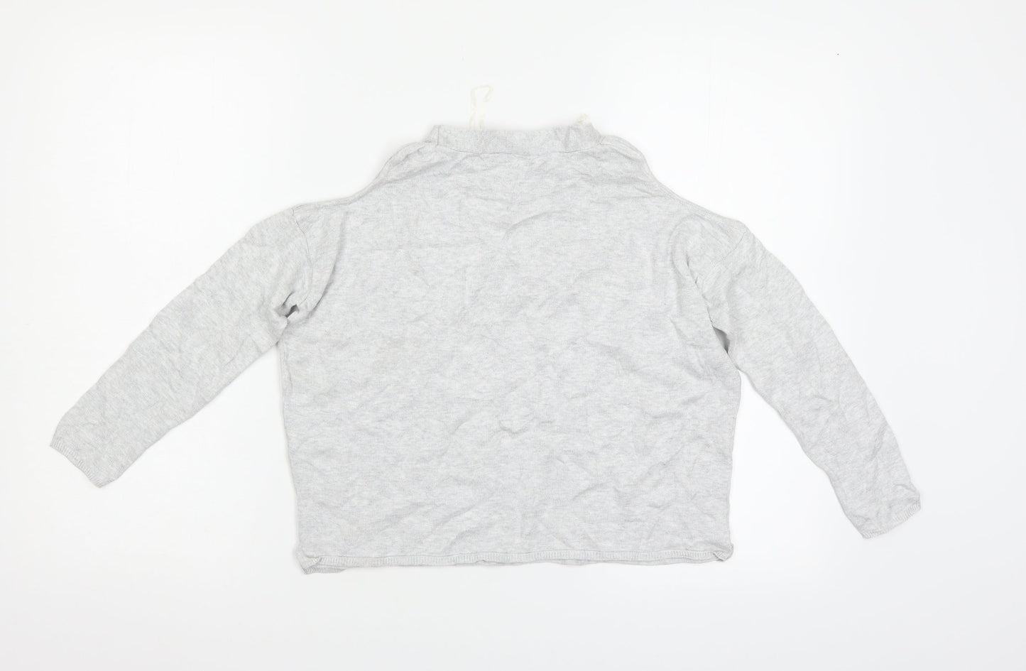 New Look Girls Grey   Pullover Jumper Size 11-12 Years