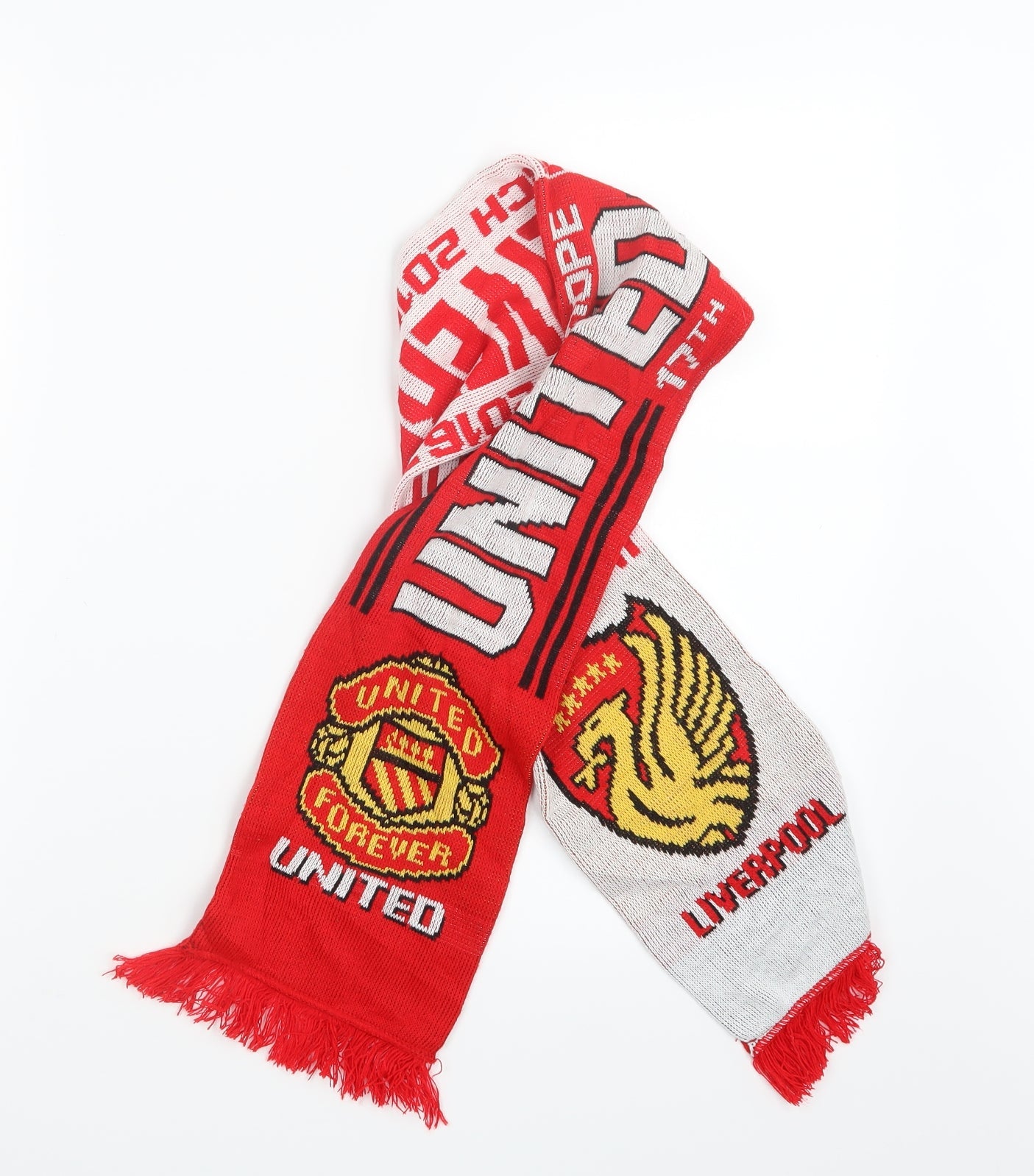 Preworn Football Scarf 51 in 7 in