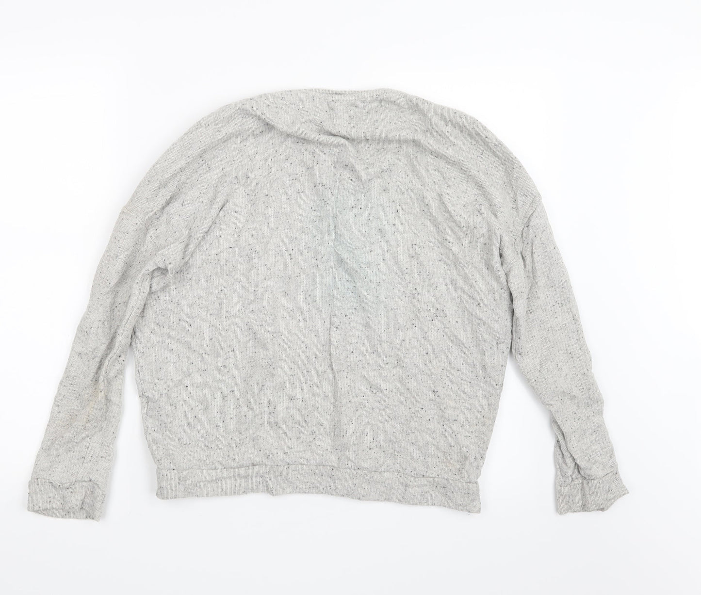 Marks and Spencer Girls Grey Geometric  Top One Piece Size 15-16 Years