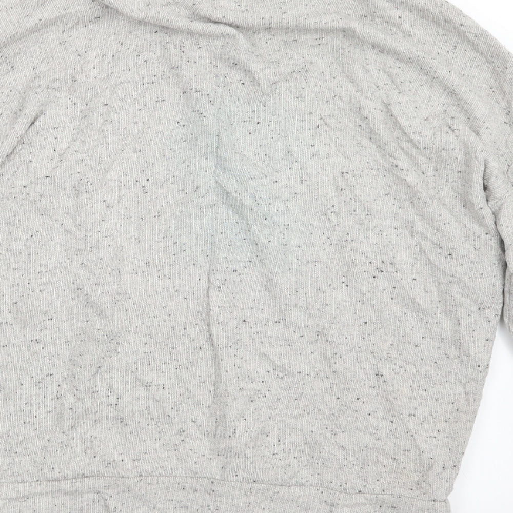 Marks and Spencer Girls Grey Geometric  Top One Piece Size 15-16 Years