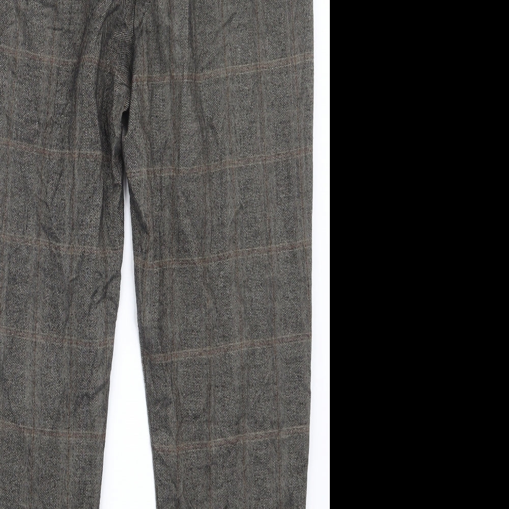 F&F Womens Brown   Trousers  Size 14 L26 in