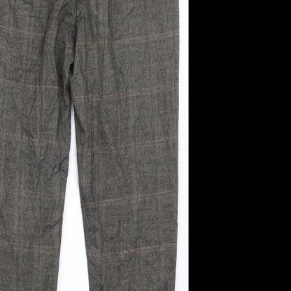 F&F Womens Brown   Trousers  Size 14 L26 in