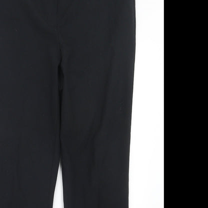 Womens UK Size 14 Dorothy Perkins Regular Fit  Black Trousers