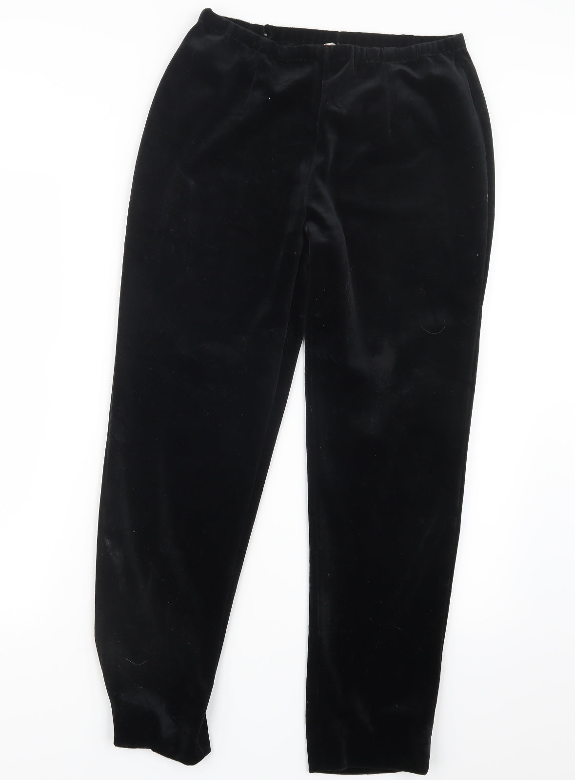 Diana Martin Womens Black   Trousers  Size 10 L27 in