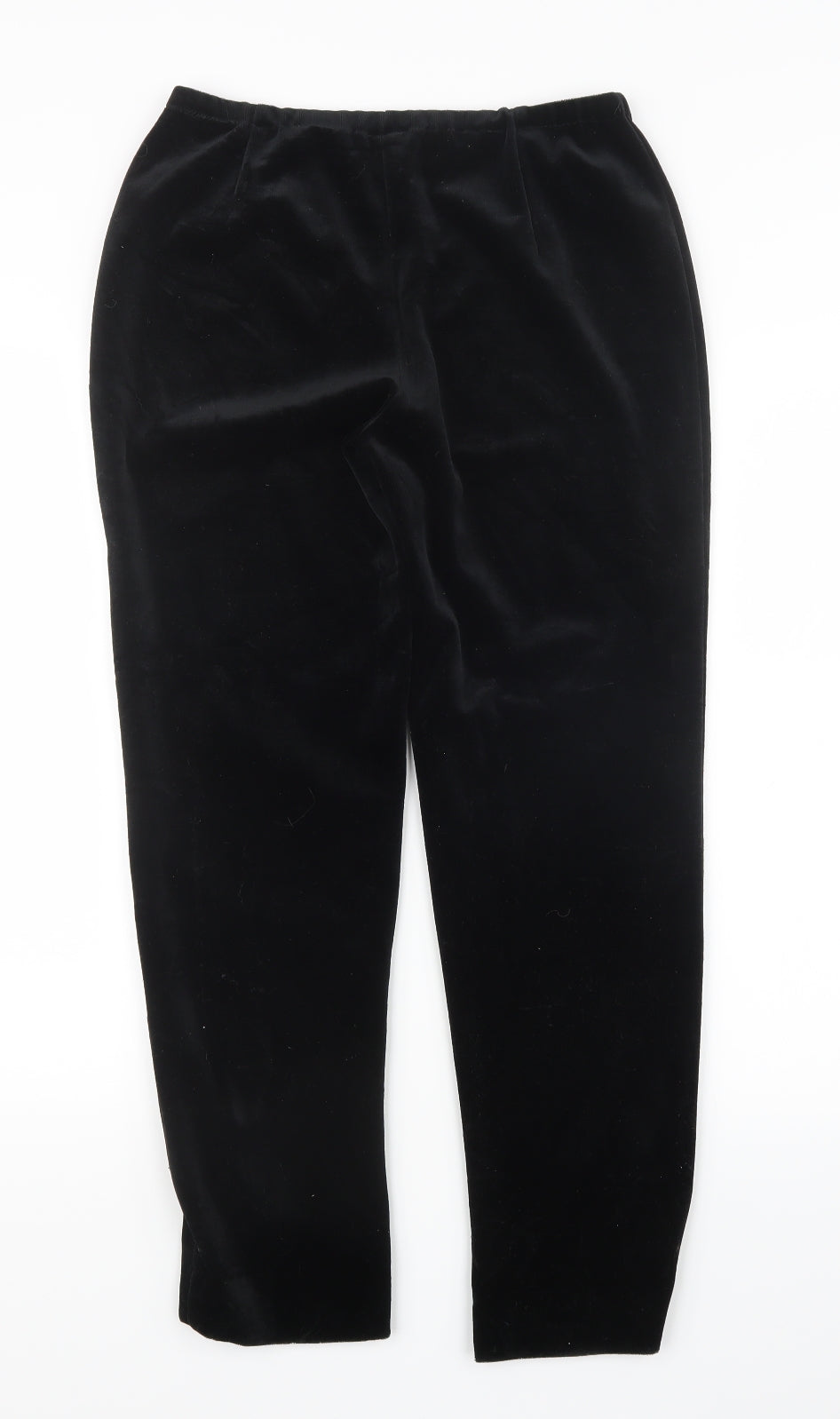 Diana Martin Womens Black   Trousers  Size 10 L27 in