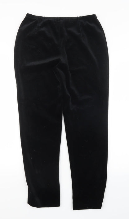 Diana Martin Womens Black   Trousers  Size 10 L27 in