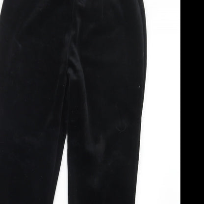 Diana Martin Womens Black   Trousers  Size 10 L27 in