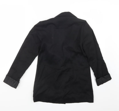 Womens UK Size 4 Divided by H&M Black Jacket