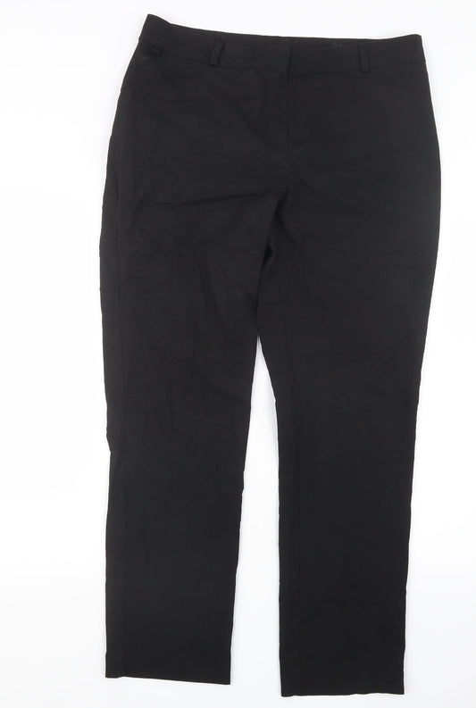 Womens UK Size 14 Incorporatewear Regular Fit  Black Trousers