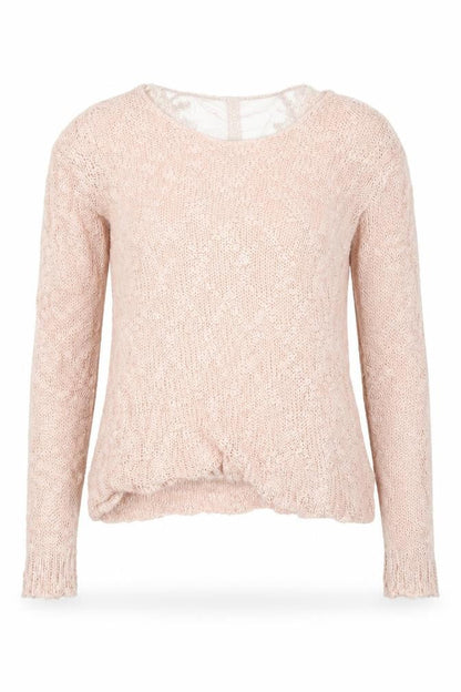 Apricot Womens Pink  Knit Pullover Jumper Size S
