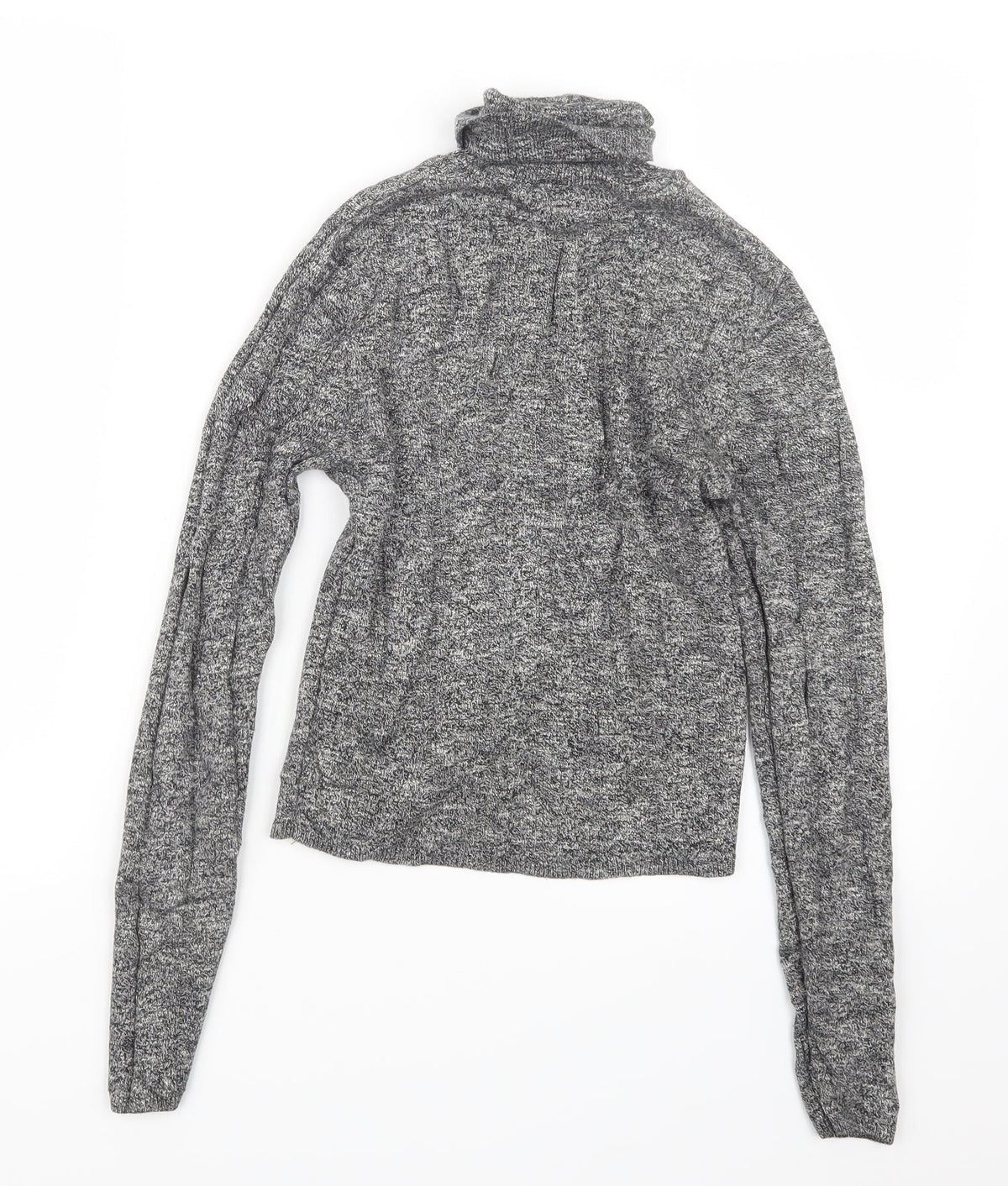 New Look Womens Grey  Knit Pullover Jumper Size 8