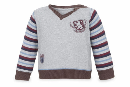 Matalan Boys Grey  Knit Pullover Jumper Size 3-4 Years