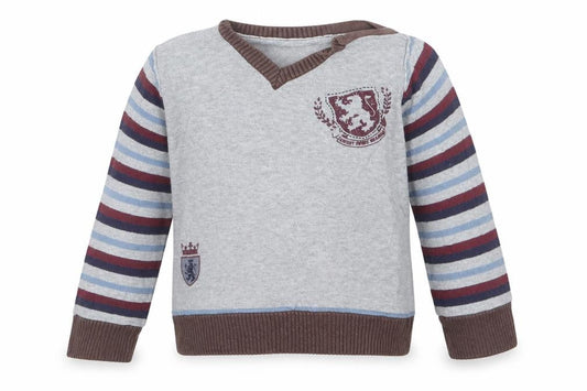 Matalan Boys Grey  Knit Pullover Jumper Size 3-4 Years