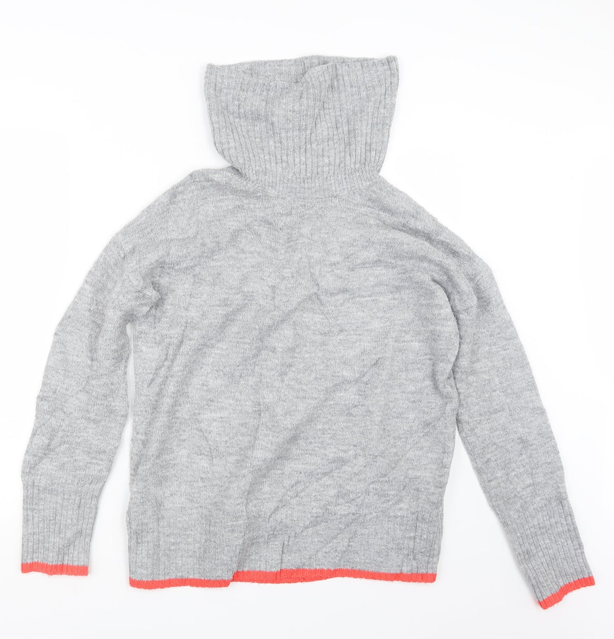 Next Womens Grey  Knit Pullover Jumper Size S