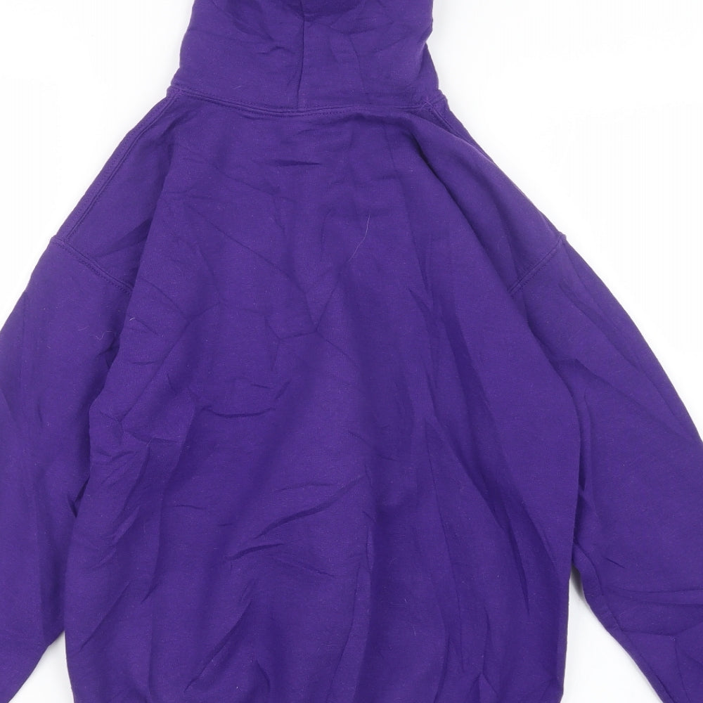Gildan Boys Purple   Pullover Hoodie Size XL  - Cadbury