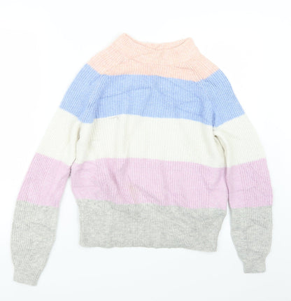 Marks and Spencer Womens Blue  Knit Pullover Jumper Size XS