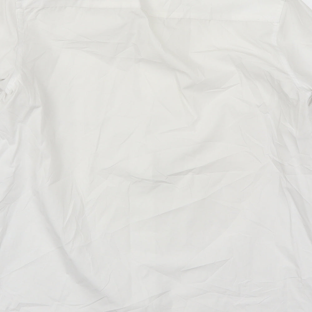 F&F Boys White   Basic Button-Up Size 13-14 Years
