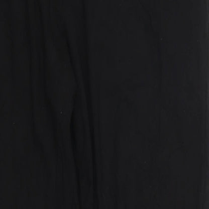Womens UK Size 35 in Preworn Regular Fit  Black Trousers