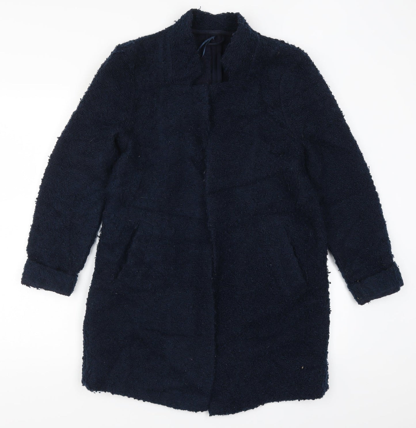 F&F Womens Blue   Overcoat Coat Size 8