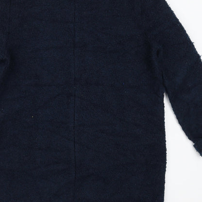 F&F Womens Blue   Overcoat Coat Size 8