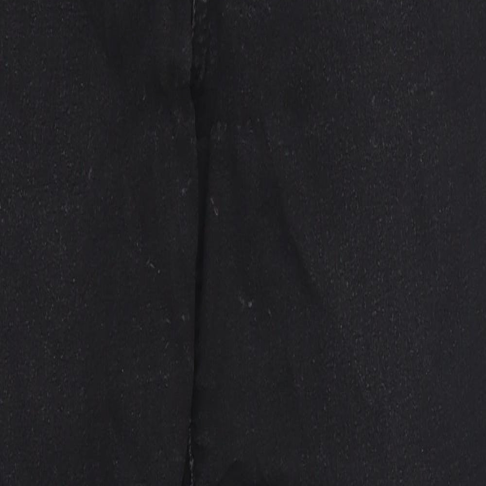 Mango Womens Black  Denim Skinny Jeans Size 8 L27 in
