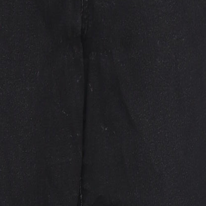 Mango Womens Black  Denim Skinny Jeans Size 8 L27 in