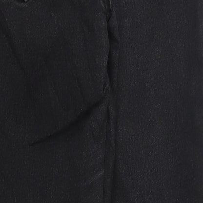 Mango Womens Black  Denim Skinny Jeans Size 8 L27 in