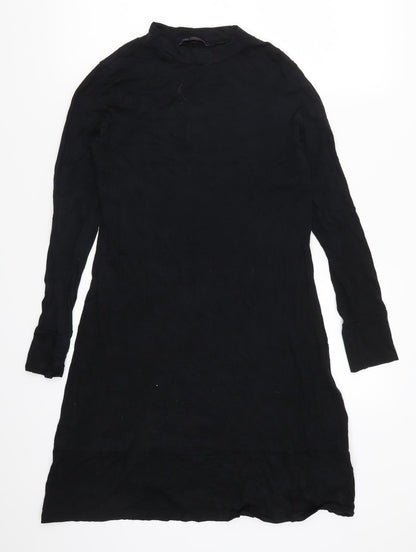 Marks and Spencer Womens Black   T-Shirt Dress  Size 8