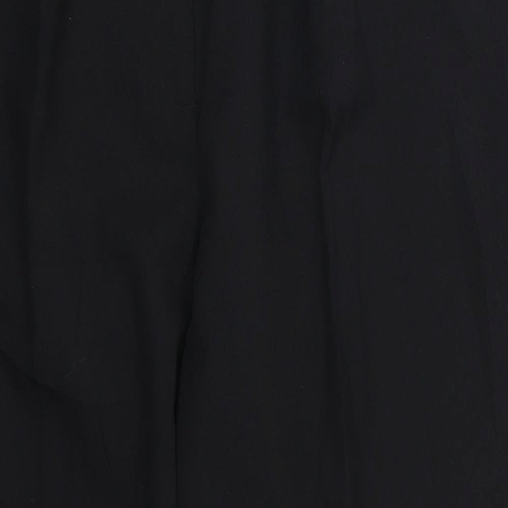 Damat Womens Black   Trousers  Size 18 L25 in